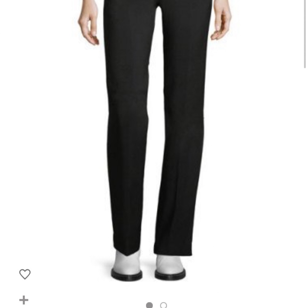 The Row Avery Straight Leg  Black Women's Pants